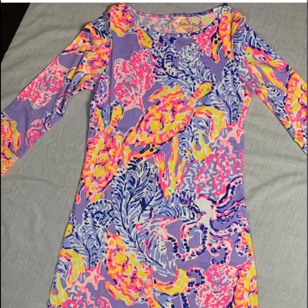 Lilly Pulitzer - Marlowe Dress - Lilac So Snappy - Picture 2 of 4
